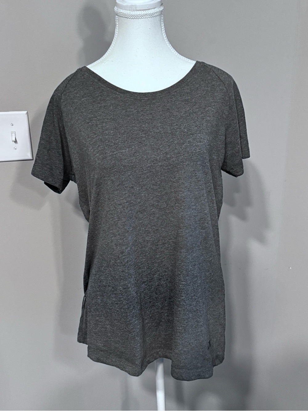 Trespass Women's Short Sleeve Crewneck Tee in Charcoal